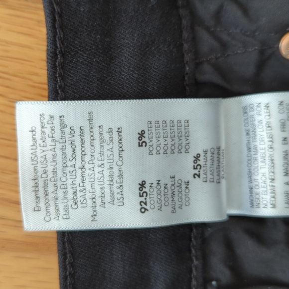 MOTHER Black Cropped Jeans - Picture 8 of 8